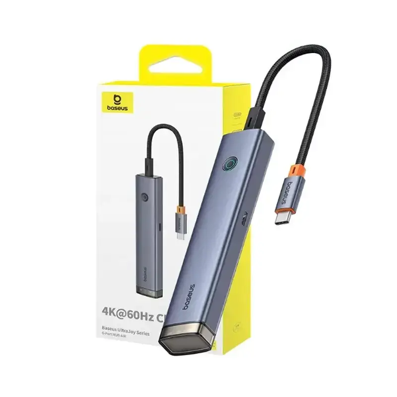 هاب 6      پورت باسئوس مدل Baseus UltraJoy BS-OH166